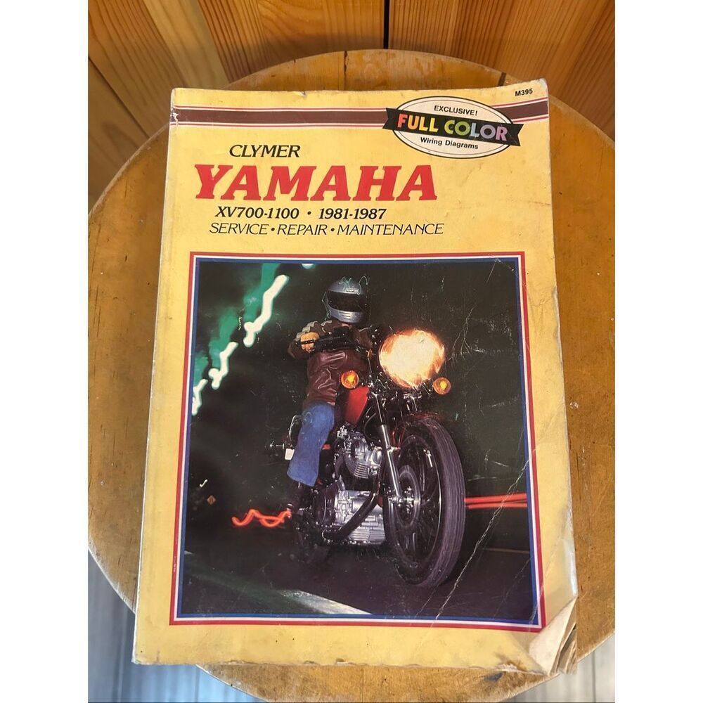 CLYMER Yamaha 1981-84 XV700-1100 Service Repair Manual # M395 (5348)